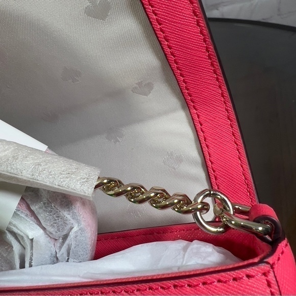 KATE SPADE Pink Greer convertible crossbody/shoulder bag NWT Barbie Cote perfect - Picture 9 of 14